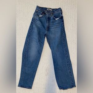 Levi’s rib cage straight jeans